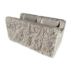 Corblock 20 Simil Piedra C/ Rebaje Central 40cm.