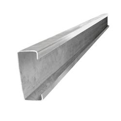 Perfil C Gal. 80mm. X 2mm. X 50mm. X 12mts.
