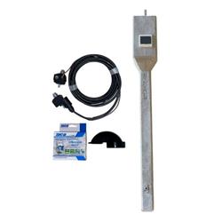 Pilar Monofasico Completo 2mtx29.5cmx30cmgris