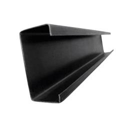 Perfil C Neg. 140mm. X 60mm. X 2mm. X 12mts.