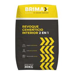 Revoque Brimax 2 En 1 Proyectable 30kg