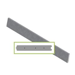 Placa Maciza Pretensada 187cmx26cmx4cm