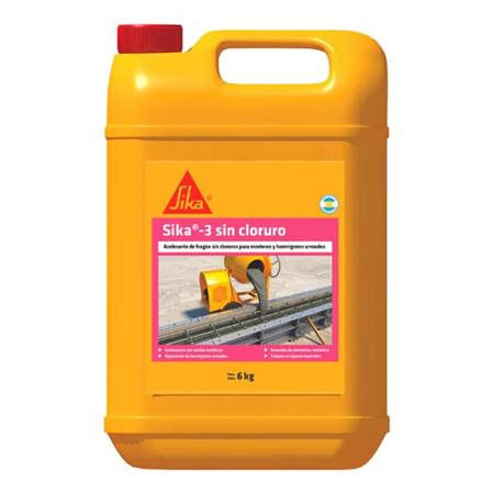 Sika Acelerante 3 S/cloruro 6lts.