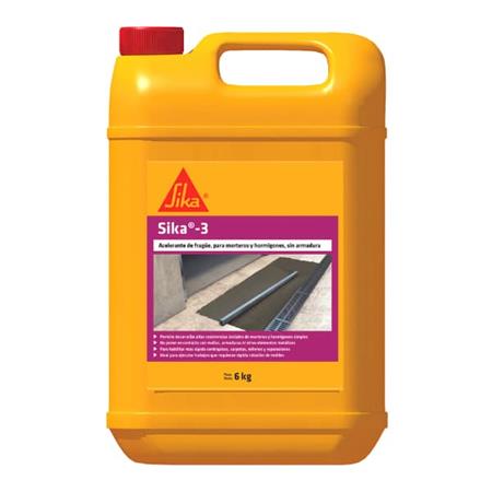 Sika 3 Aceler. Frague 6kgs.